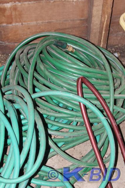 lot 105 image: Lot of (3) Garden Hoses