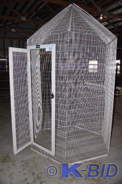 lot 120 image: Wingz, Avian Products, Bird Cage, 5...