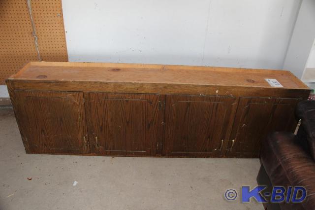 lot 131 image: 2-Shelf, Cabinet Unit, with 2 Pull-...