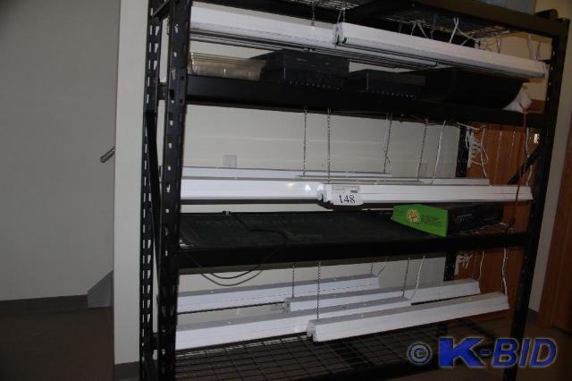 lot 148 image: Lot of (12) Indoor, Hanging Grow Li...