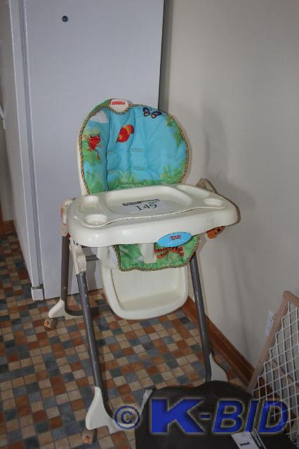 lot 149 image: Fisher Price, Healthcare, High Chai...