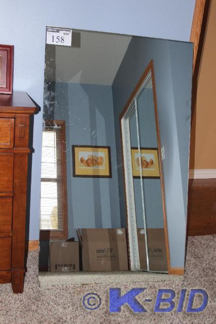 lot 158 image: Room Mirror, 35 12 W x 59 H