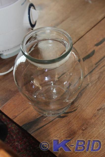 lot 177 image: Decorative, Glass Container