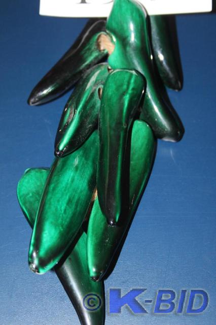 lot 194 image: Ceramic, Jalapenos Hanging Piece