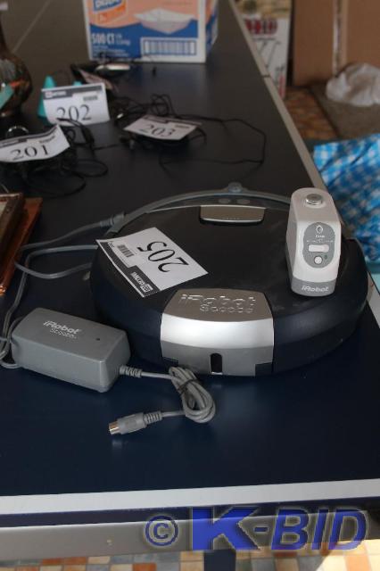 lot 205 image: iRobot, Scooba, Self Vacuum, with R...