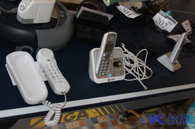 lot 207 image: Lot of (3) Home Phones, (1) Corded,...