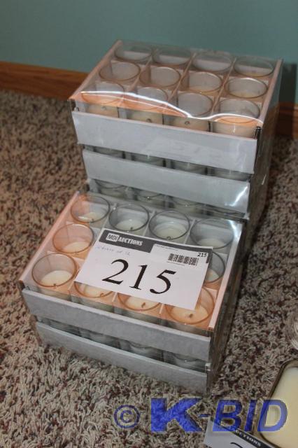 lot 215 image: Lot of (6) Boxes of 12 Candles