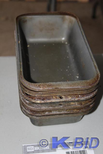 lot 34 image: Lot of (9) Bread Pans, 9 x 4 12