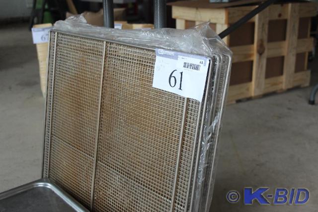 lot 61 image: Lot of (9) Doughnut Cooling Trays