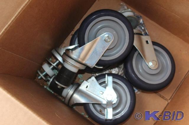lot 64 image: Lot of (4) Cart Wheels