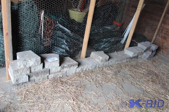 lot 95 image: Lot of (33) Items, (23) Retaining W...