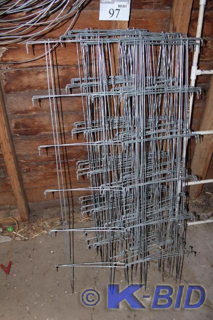 lot 97 image: Metal, Foldable, Garden Trellis, 48...