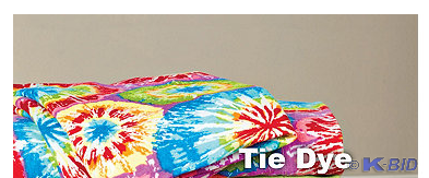 Jersey Full Sheet Set - Tie Dye Ret...