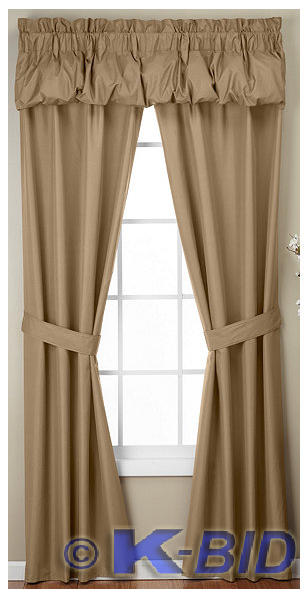 MyHome Foamback Rod Pocket 66x84 ...