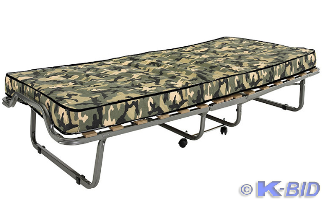 Deluxe Folding Rollaway Bed Camoufl...