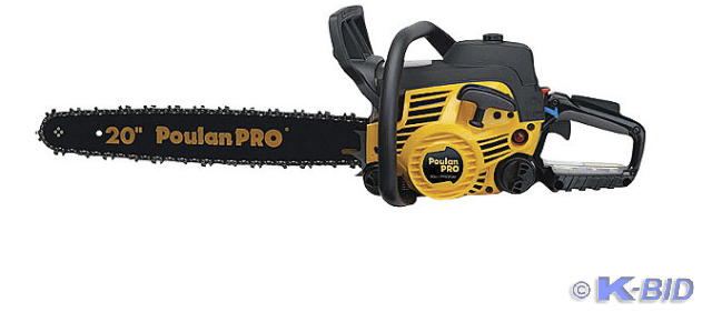 Poulan Pro 20 Gas Chainsaw Inspect...