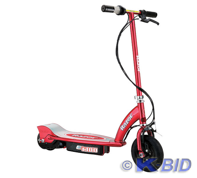 Razor E100 Electric Scooter - Red I...