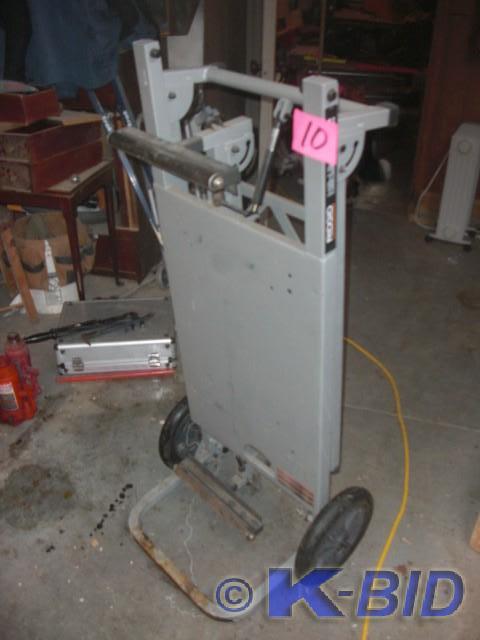 lot 10 image: RIGID MS-UV ietre Saw Utility Vehic...