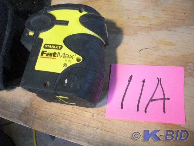 lot 11A image: Stanley FAT MAX ElectronicLaser...