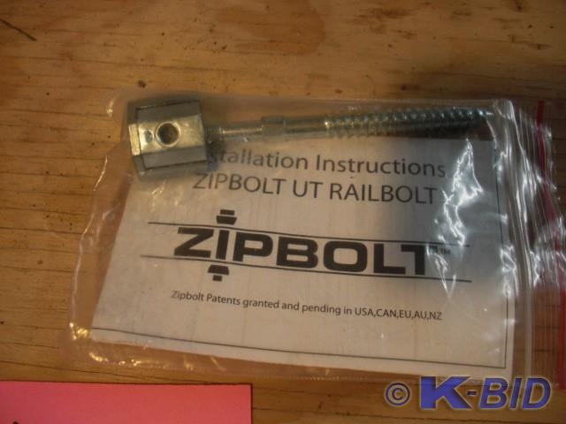 lot 120 image: Box of Zip Bolts, UT Rail Bolts &nb...