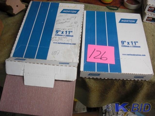 lot 126 image: 2boxes, Norton 9 x 11 in 1P220 B...