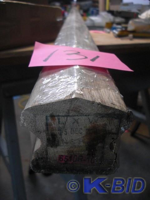 lot 131 image: RAILS   7510 10 Ft. Red Oak Rail.. ...