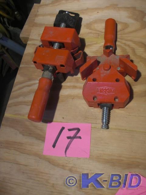 lot 17 image: 2, Bessy Corner Clamps