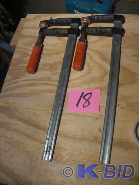 lot 18 image: 2, 20 in Bessy Clamps 1, 12 in Bes...