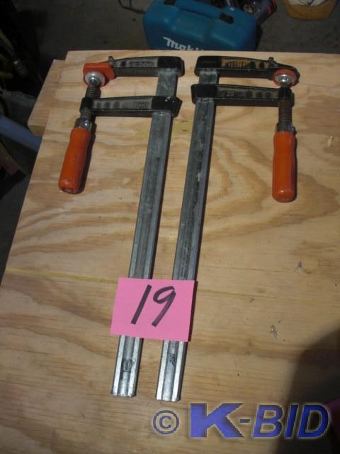 lot 19 image: 3, 20 in Bessy Clamps