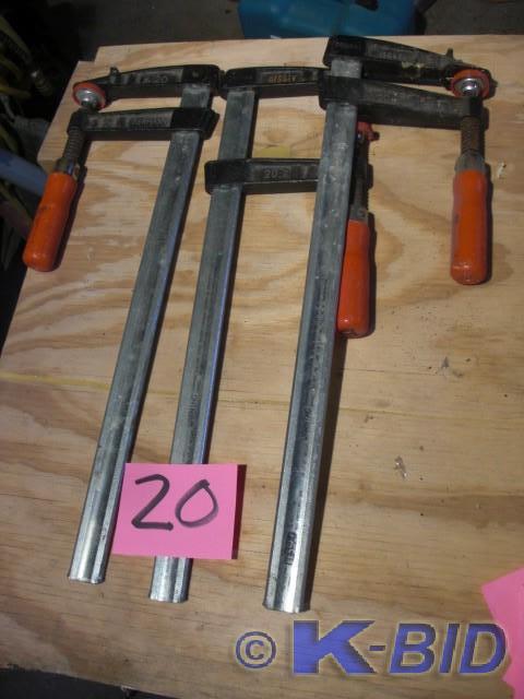 lot 20 image: 3, 20 in Bessy Clamps