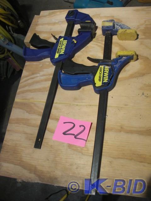 lot 22 image: 2, Irwin Quick Grip, 20 in