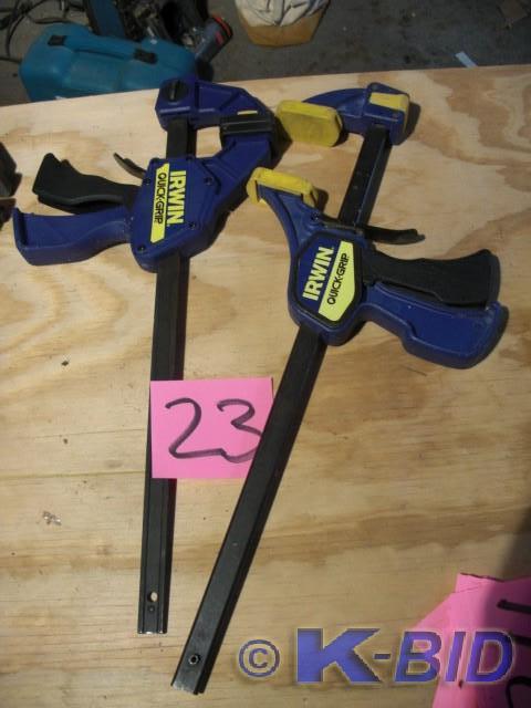 lot 23 image: 2, Irwin Quick Grip, 20 in