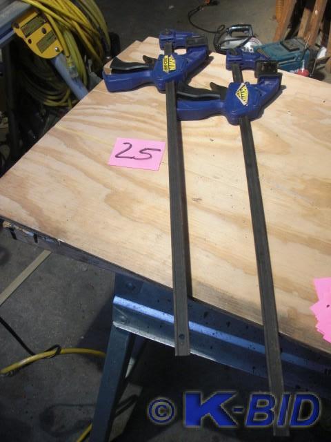 lot 25 image: 2, Irwin Quick Grip, 32 in