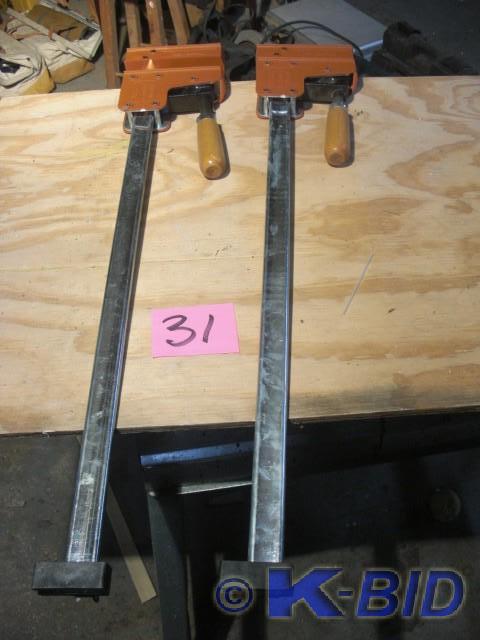lot 31 image: 2, Jorgensen 30 in Clamps