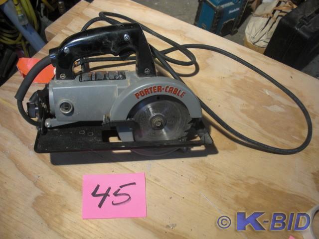 lot 45 image: Porter Cable Model 314AD 4 12 in T...