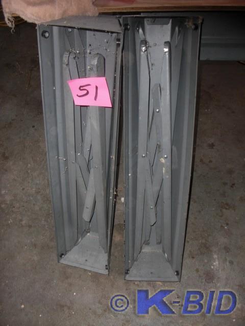 lot 51 image: 2 Metal Collapsible Saw Horses