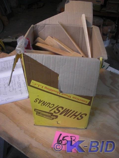 lot 65B image: Box of Shims