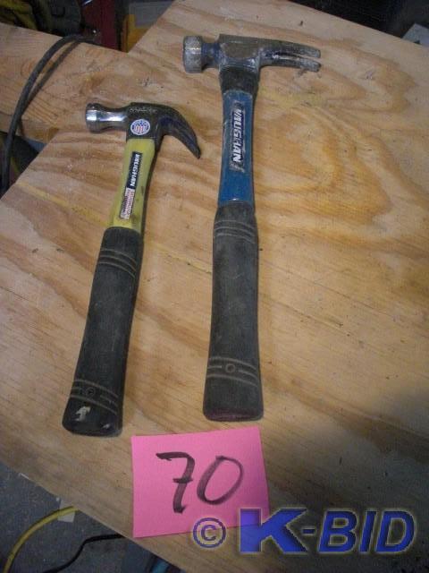 lot 70 image: 2 Magnum Professional hammers