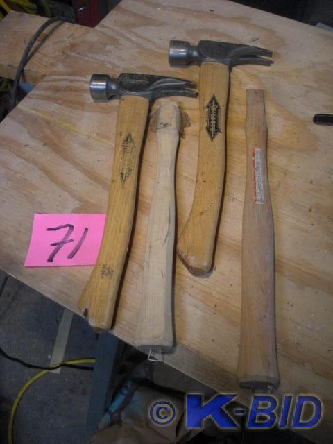 lot 71 image: 2, STILLETTO Hammers.. TITANIUM.. 1...