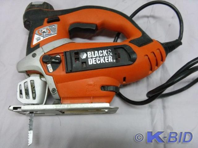 lot 51 image: Black and Decker Jigsaw Model # JS7...