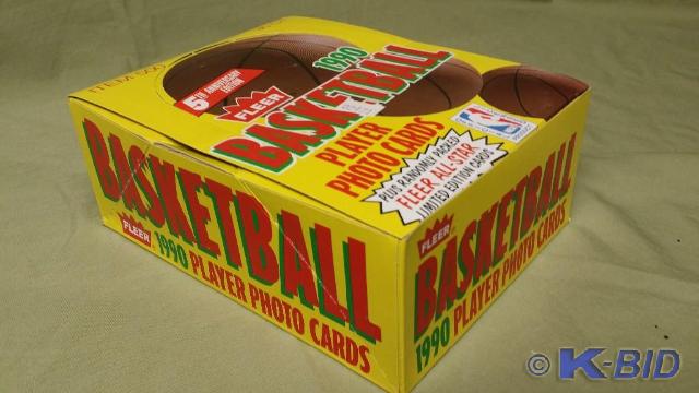 Case of Fleer&nbsp1990 Basketball ...