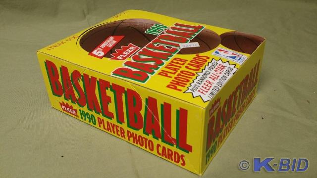 Case of Fleer&nbsp1990 Basketball ...