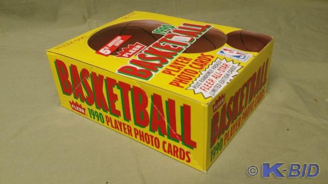 Case of Fleer&nbsp1990 Basketball ...