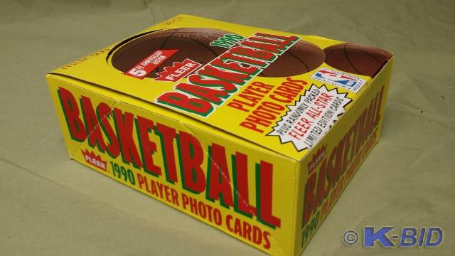 Case of Fleer&nbsp1990 Basketball ...