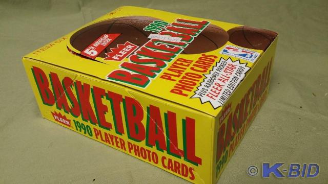 Case of Fleer&nbsp1990 Basketball ...