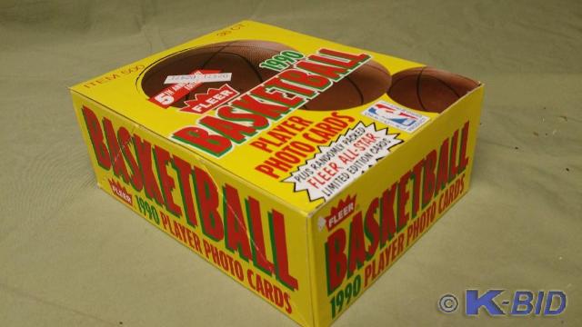 Case of Fleer&nbsp1990 Basketball ...
