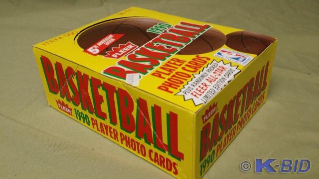 Case of Fleer&nbsp1990 Basketball ...