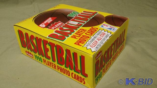 Case of Fleer&nbsp1990 Basketball ...