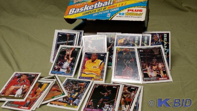 Topps&nbspBasketball cards appear ...