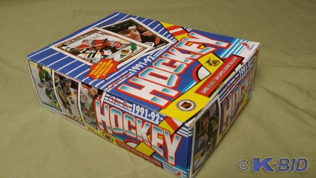 Case of 91-92 Season Hockey cards f...